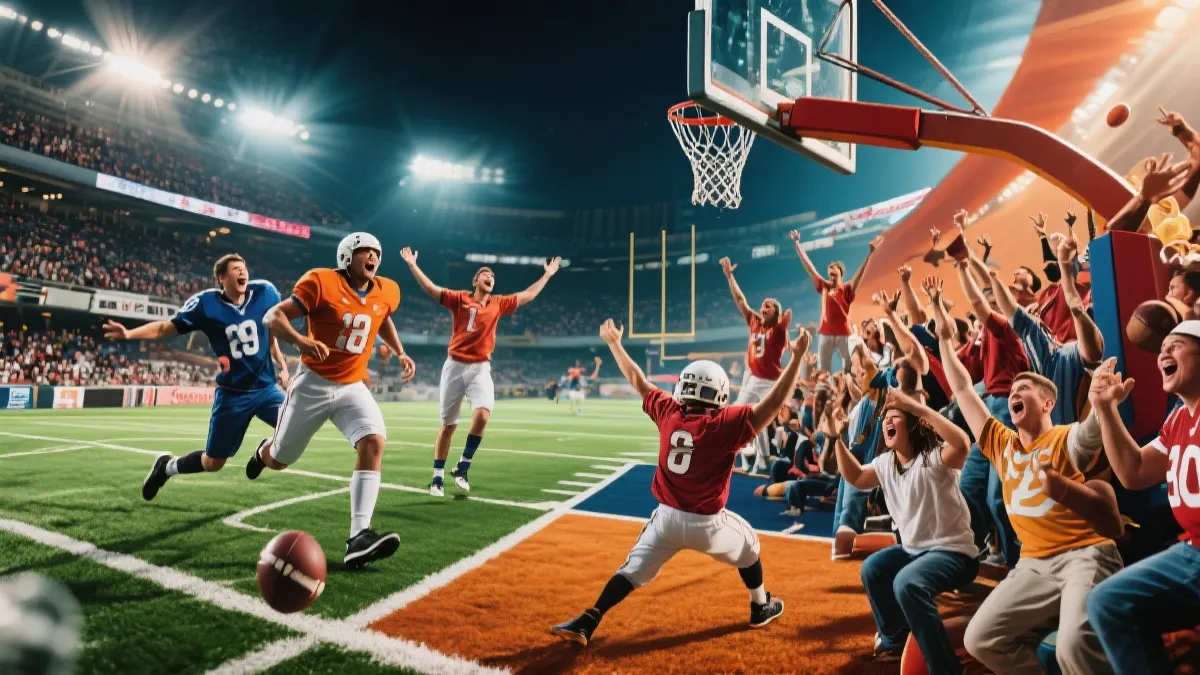 体育赛事精彩瞬间